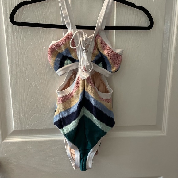 Suboo Lace Up Front Cut Out Paradiso Swimsuit - Picture 4 of 16